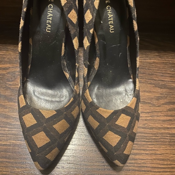 Trendy Geometric Pumps - size 6 - Picture 3 of 10